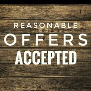 ACCEPTING ALL REASONABLE OFFERS!!
